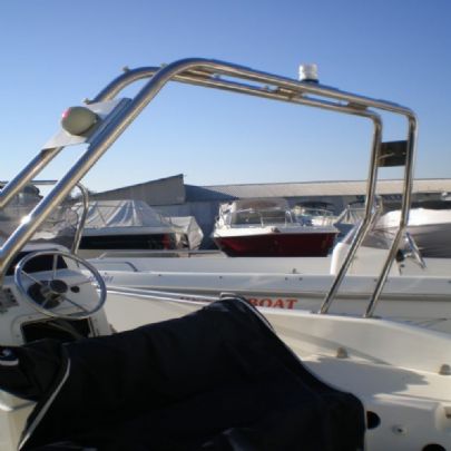 Boat Roll bar inox