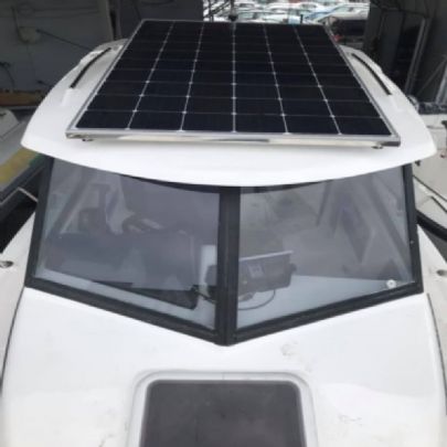 Boat Solar panel support base inox