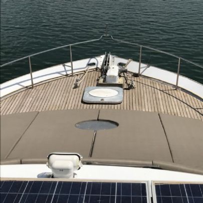 Boat Solar panel support base inox