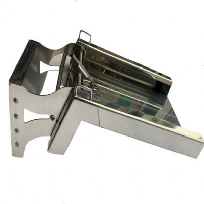 Rolling Bracket for Auxiliary Outboard Engines inox