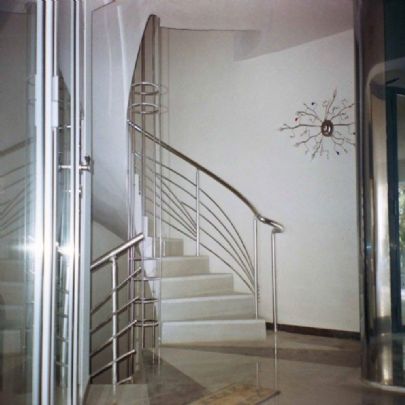 Stainless steel Ladder Indoor stair Railings