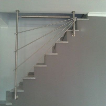 Stainless steel Ladder Indoor stair Railings