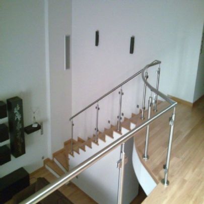 Stainless steel Ladder Indoor stair Railings