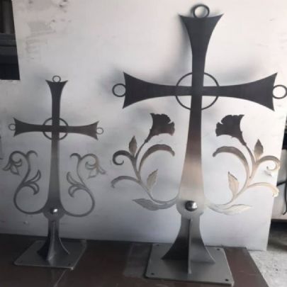 Stainless Steel Religious Cross