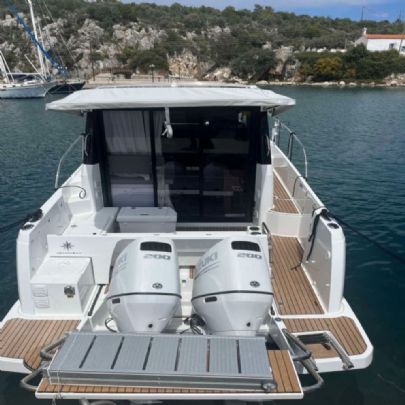 Boat Swim platform inox