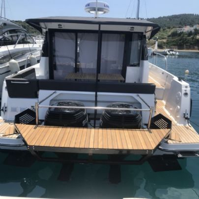 Boat Swim platform inox