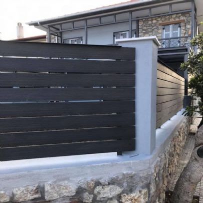 Stainless Steel Fence with Deck