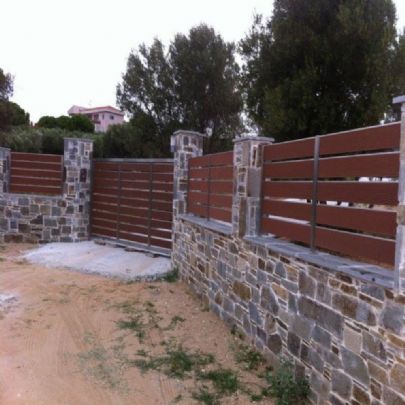 Stainless Steel Gate with Deck 